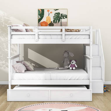 Wayfair full deals size bunk beds